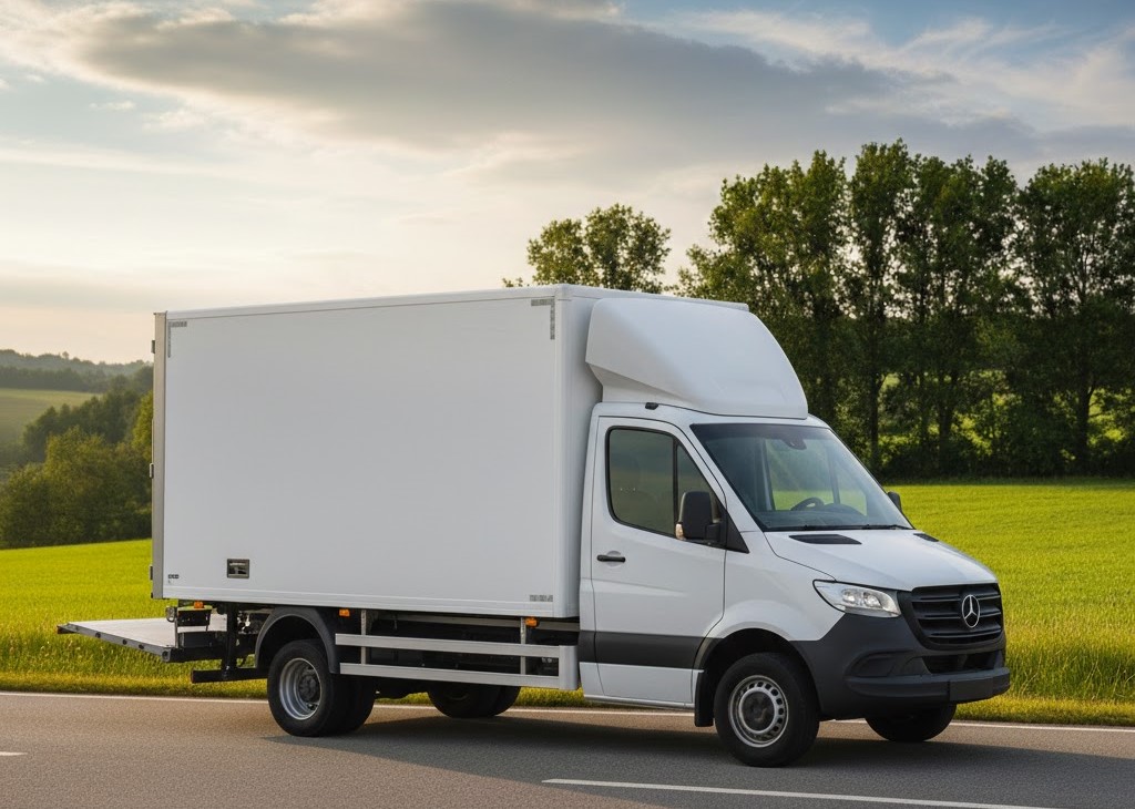 3,5 Tonner mit Hebebühne